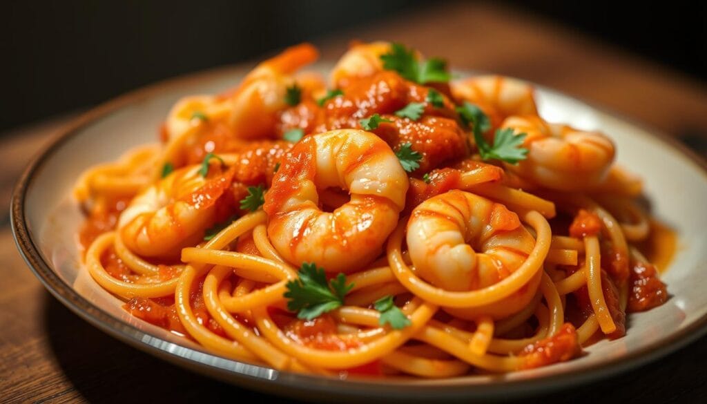 Argentinian Red Shrimp Pasta recipe