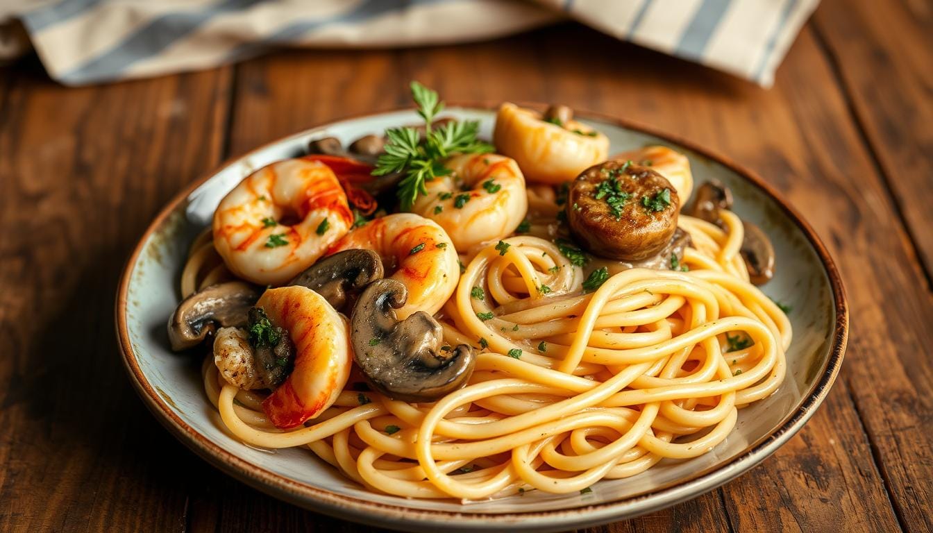 Seafood Mushroom Recipe